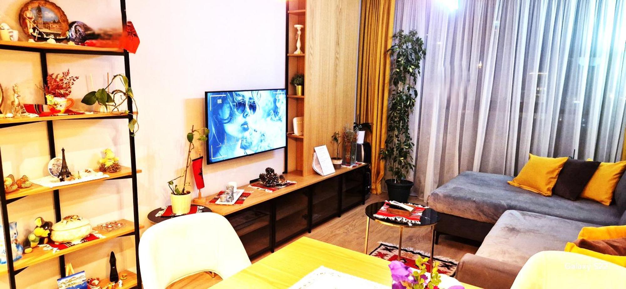 Central Comfy Apartment Tirana Exterior foto